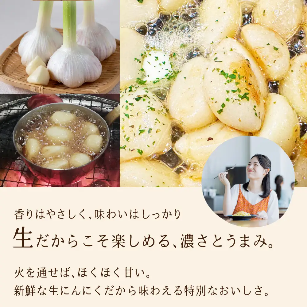 飛騨産生にんにく 300g 水村農園 にんにく