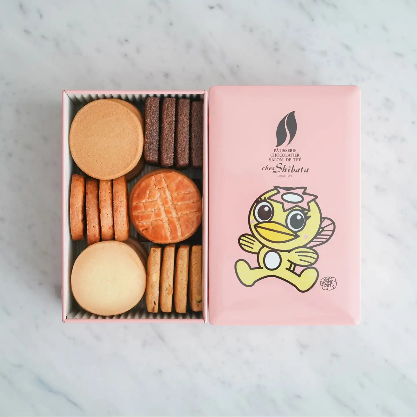 うながっぱクッキー缶 多治見市 / シェ・シバタ クッキー お菓子 焼き菓子 スイーツ ギフト[TDH010]