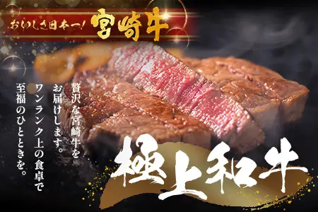 宮崎牛モモステーキ 計600g（約150g×4P）冷凍｜国産 牛肉 お肉 モモ ステーキ ブランド牛 高級 株式会社エムファーム 宮崎県 諸塚村 MF-03