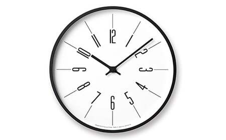 時計台の時計［電波時計］/Arabic（KK17-13A） Lemnos レムノス 時計 インテリア 民芸品 工芸品 伝統技術  FAD-0259
