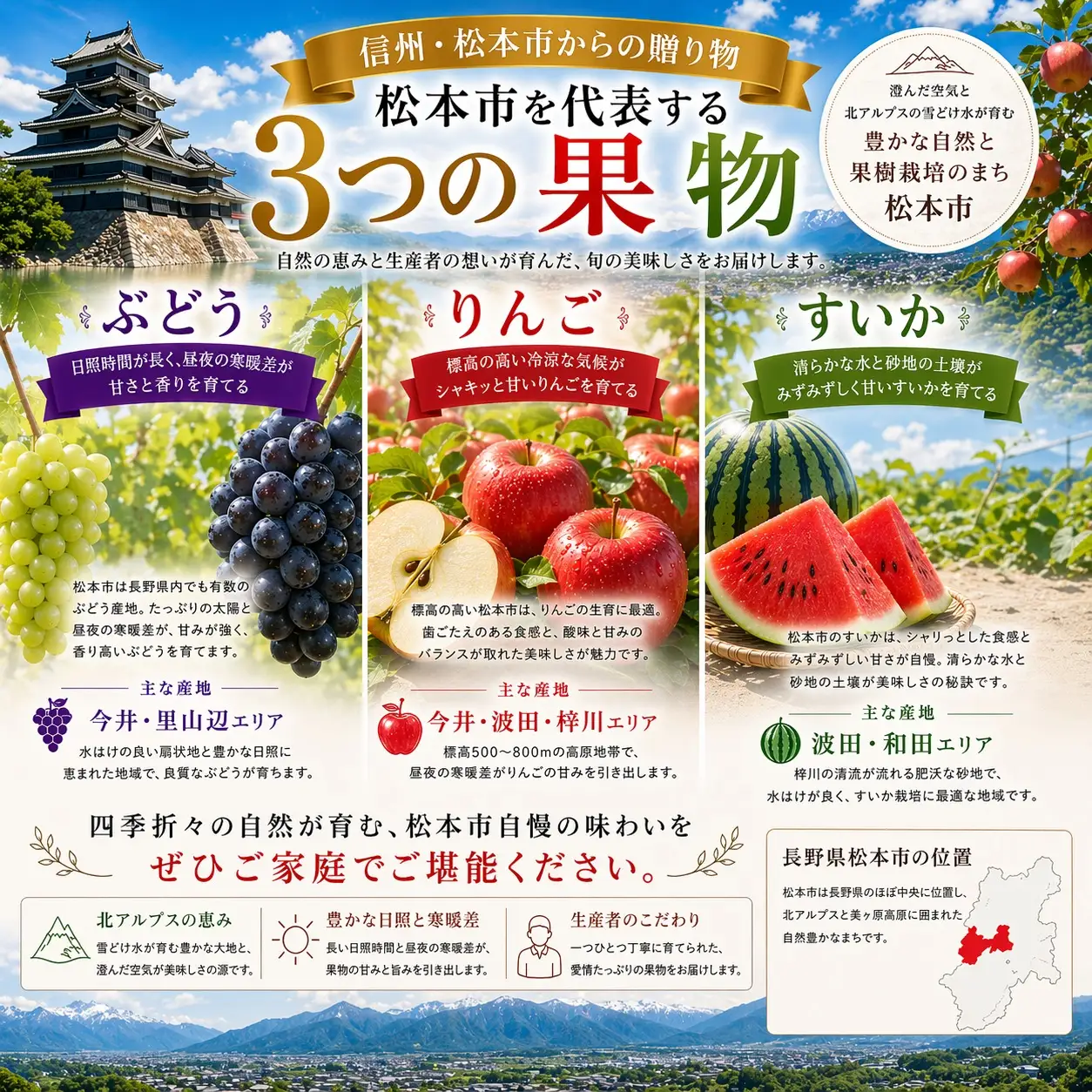 フルーツ定期便 3回