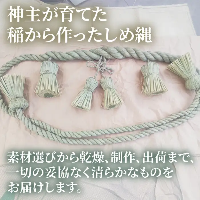 しめ縄 1本 装飾 正月 正月飾り お正月 玄関 しめ飾り リース インテリア 雑貨 238017