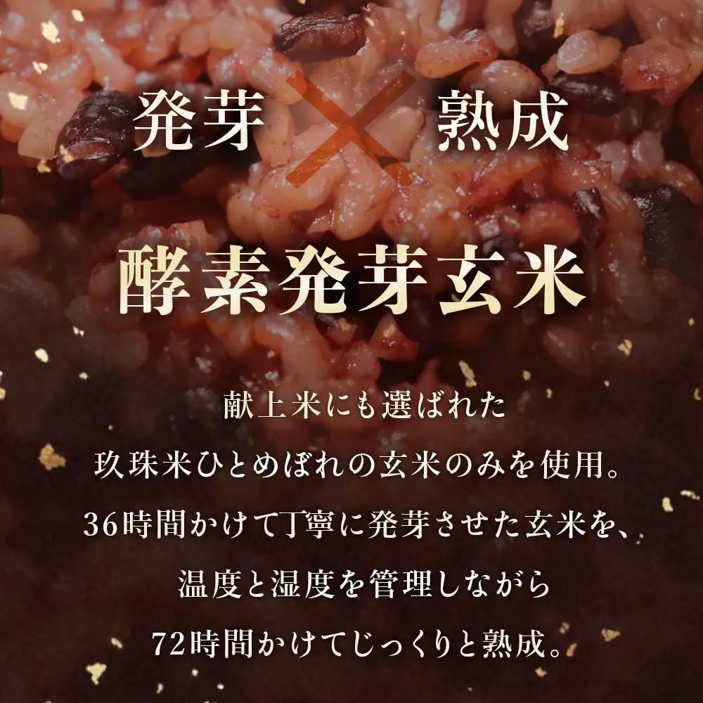 酵素発芽玄米「健やかごはん」14個入 素材にこだわり玖珠米ひとめぼれを使用 玄米 米 ひとめぼれ ご飯 パックご飯 お米 コメ ヒトメボレ 炊飯パック 常温 大分県 大分 玖珠町 玖珠