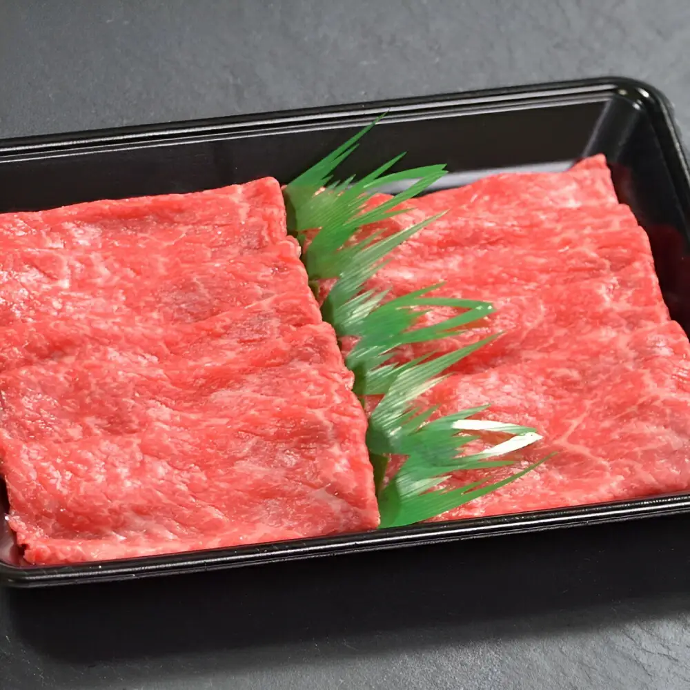 神戸牛 赤身 モモ しゃぶしゃぶ すき焼き 200g / A4ランク以上 しゃぶしゃぶ用 すき焼き用 牛肉 スライス 赤身 ウデ モモ 薄切り うす切り 冷凍 肉の天園
