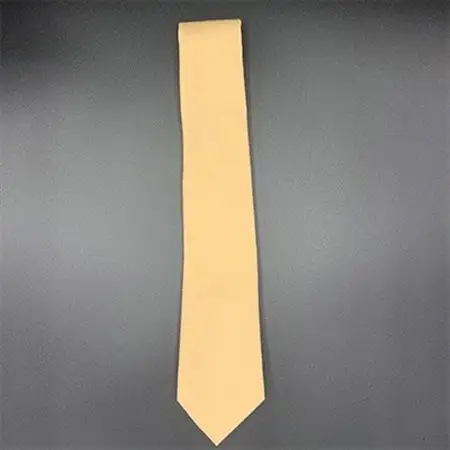 クラバットユキジ製　ソフト・デニムタイ(レントイエロー)_装飾品・工芸品 ネクタイ・ベルト 服飾小物 _【1078935】