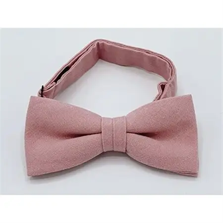 クラバットユキジ製　デニム蝶ネクタイ(ローズピンク)_装飾品・工芸品 ネクタイ・ベルト 服飾小物 _【1095844】