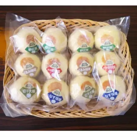 【毎月定期便】【ふっくらほんのり甘みのある皮が特徴】源流の里おやきセット全6回【配送不可地域：離島】【4074301】