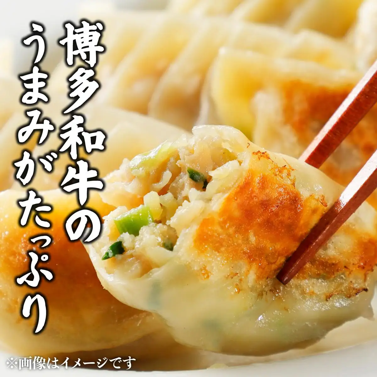 博多和牛 手作り餃子 80個（20個×4p）