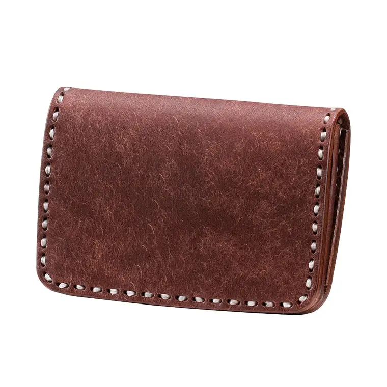 豊岡財布 haaki Leather コインパース HLW304 / チョコラート / コインケース 小銭入れ カード入れ 手のひらサイズ 財布 サイフ ブランド 牛皮革 プエブロレザー 革 メンズ レディース ハンドメイド 手作り 木和田正昭商店