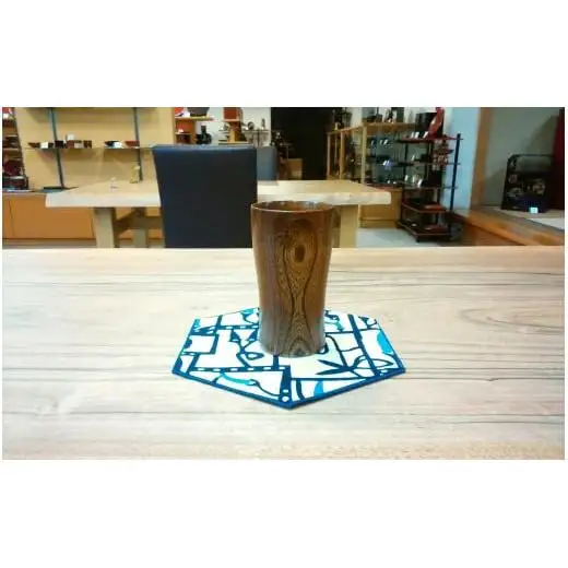 ≪木曽漆器≫ 缶ビール 丸ごとカップ スリ