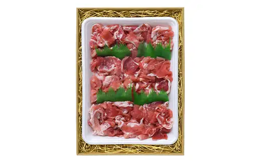 富岡産豚切り落とし 豚肉 ポーク 肉 F21E-536