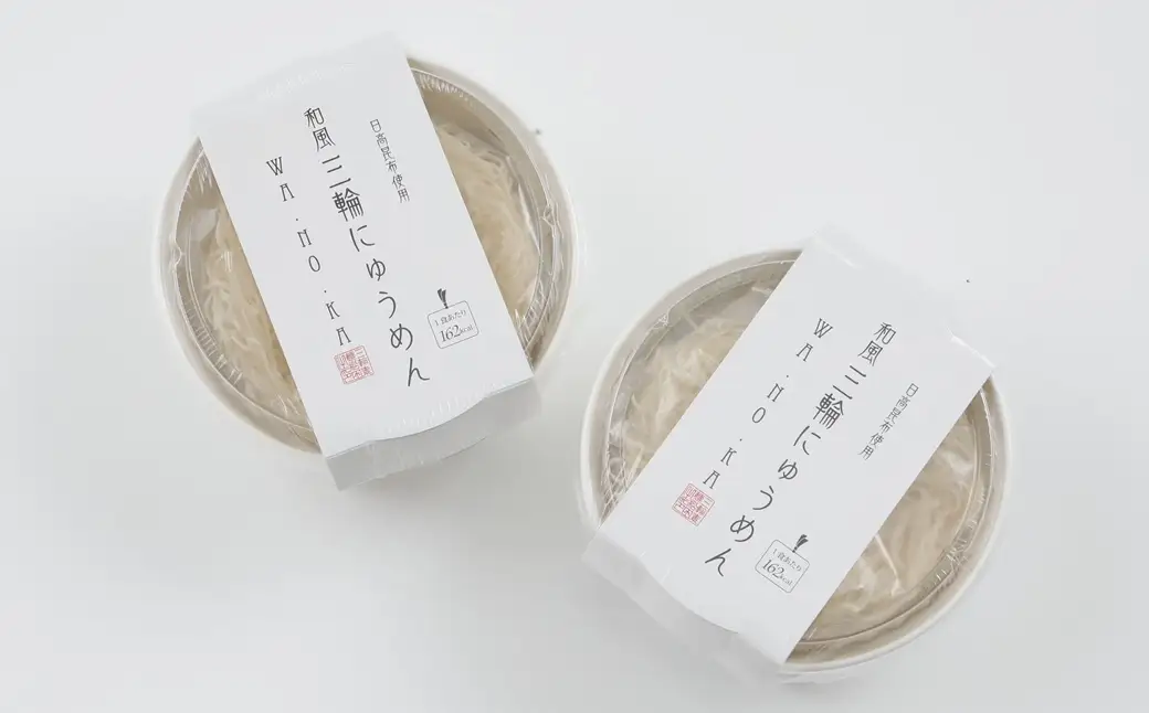 DB-6.【即席にゅうめん】倭の香 カップ付き24個入り