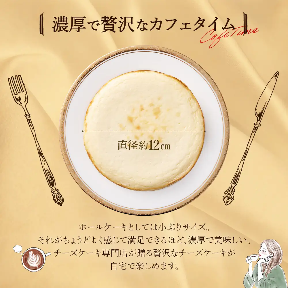 【選べる組合せ】蔵王のチーズケーキ専門店 選べるチーズケーキ＜プレーンチーズケーキ3個＞　【04301-1036-2】