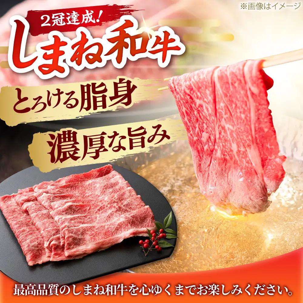 しまね和牛 肩バラしゃぶしゃぶ700ｇ 和牛 牛肉 赤身 スライス / 島根県雲南市 / フジキコーポレーション株式会社[AIEA003]