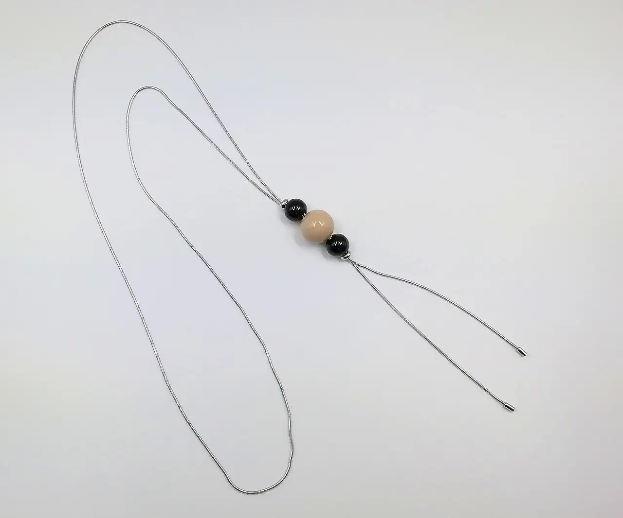 輪島うるし塗 Ｙ字ネックレス（漆塗） マユ　wa049　ネックレス