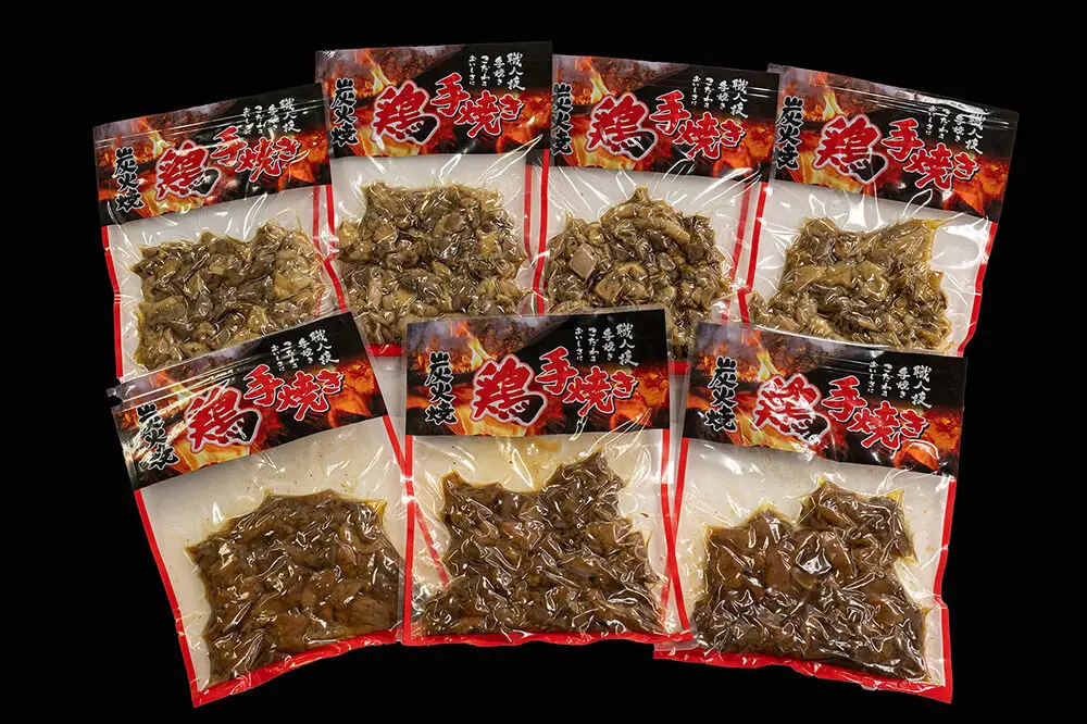 焼鳥セット 東北産親鶏炭火焼 塩味・たれ味セット 200g×計7パック（1400g）