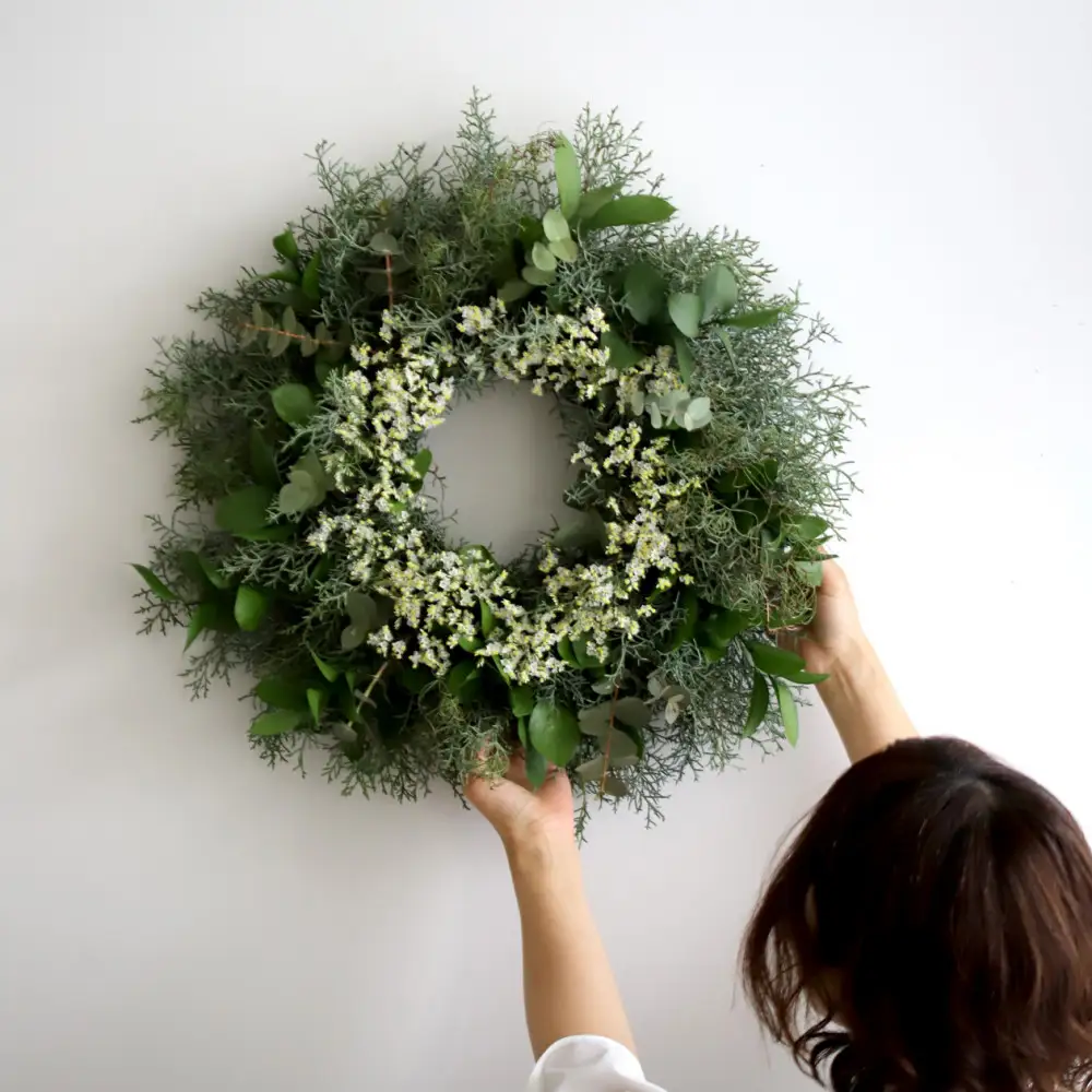 【母の日】森の香りのグリーンリース
