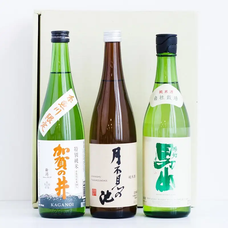 3蔵純米酒 720ml 3本組 飲み比べセット 加賀の井 男山 月不見の池 加賀の井酒造 渡辺酒造 猪又酒造 日本酒 地酒 新潟 糸魚川 ギフト 家呑み 晩酌に最適 銘酒 プレゼント 贈り物 父の日 敬老の日 お正月 お酒