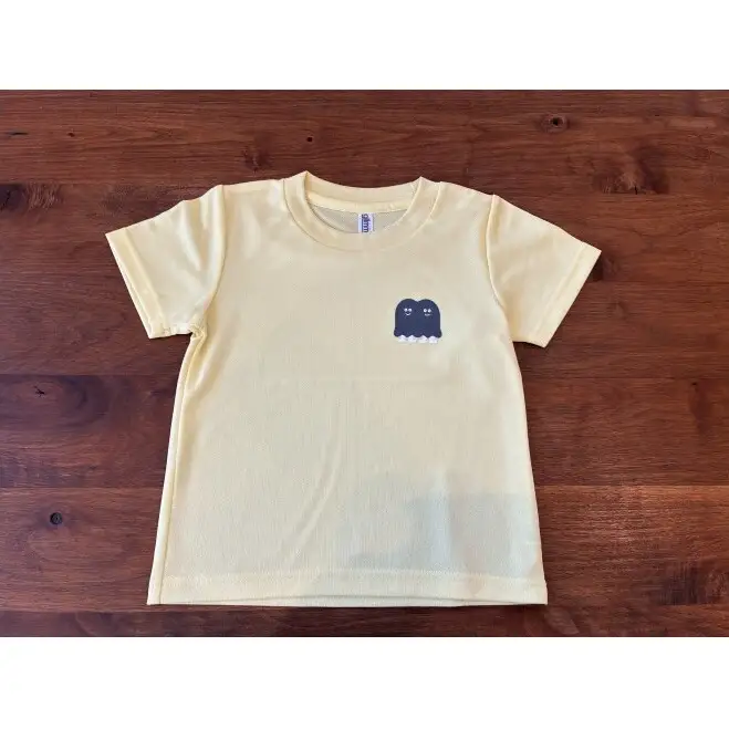 インクルーシブ保育活動支援！Tシャツ どろんこキッズ 半袖Ｔシャツ【ライトイエロー】（キッズ：110/120/130） 120