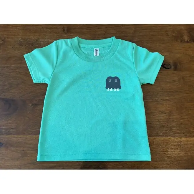 インクルーシブ保育活動支援！Tシャツ どろんこキッズ 半袖Ｔシャツ【ミントグリーン】（キッズ：110/120/130） 120