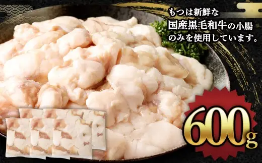 国産牛もつ鍋6人前 ちゃんぽん 濃縮スープ付（みそ味） 合計：1150g もつ 鍋 ホルモン 国産牛小腸