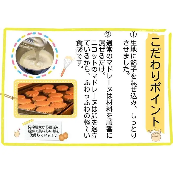 福岡油山 マドレーヌ 10個入り