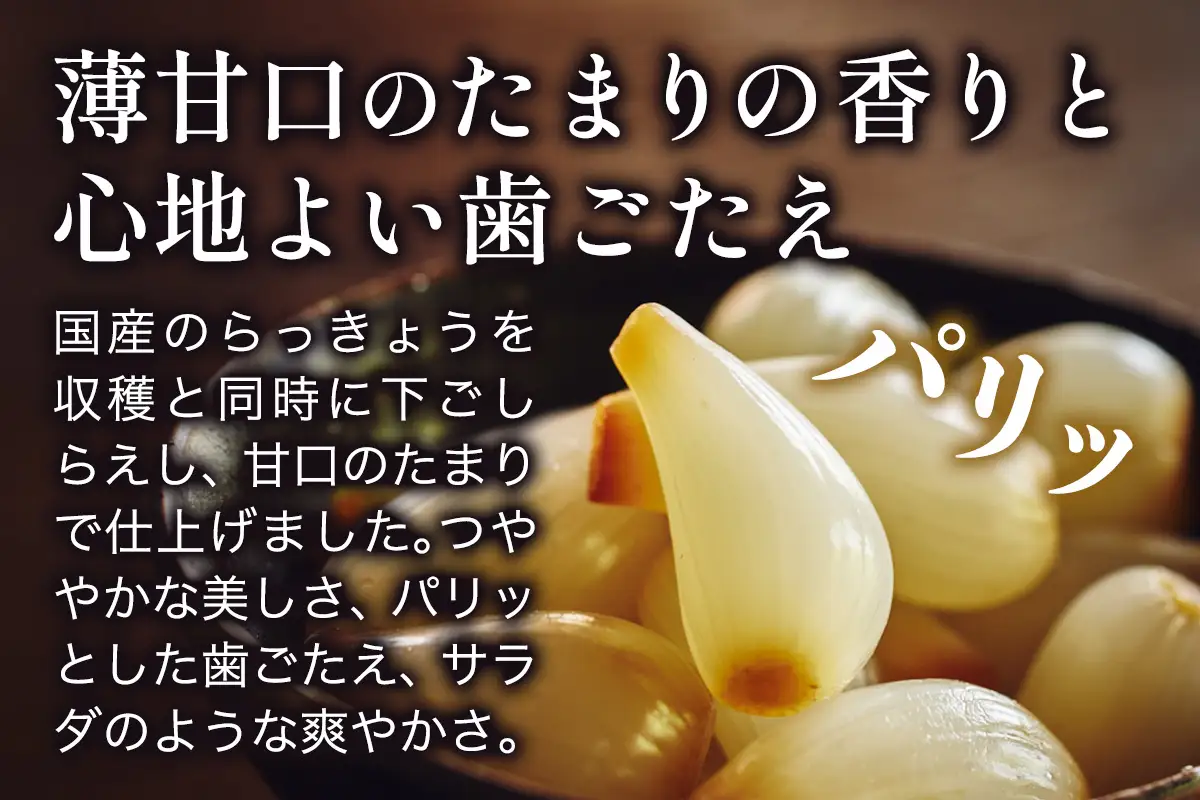 らっきょうのたまり漬 5個セット [0941]