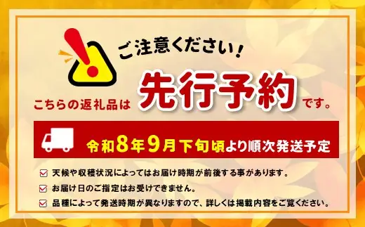 【先行受付】長野県生まれの品種　シナノスイート 5kg(16～18玉)
