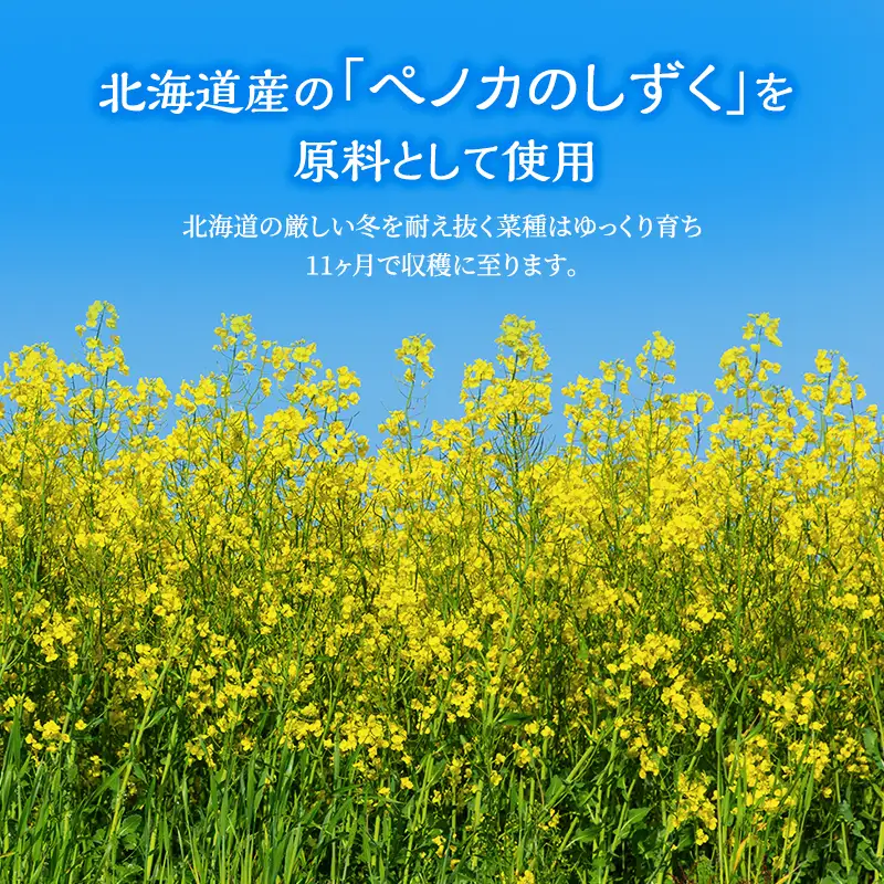 油 北海道産 一番搾り なたね油 1000g 3本 セット 圧搾 岡村製油