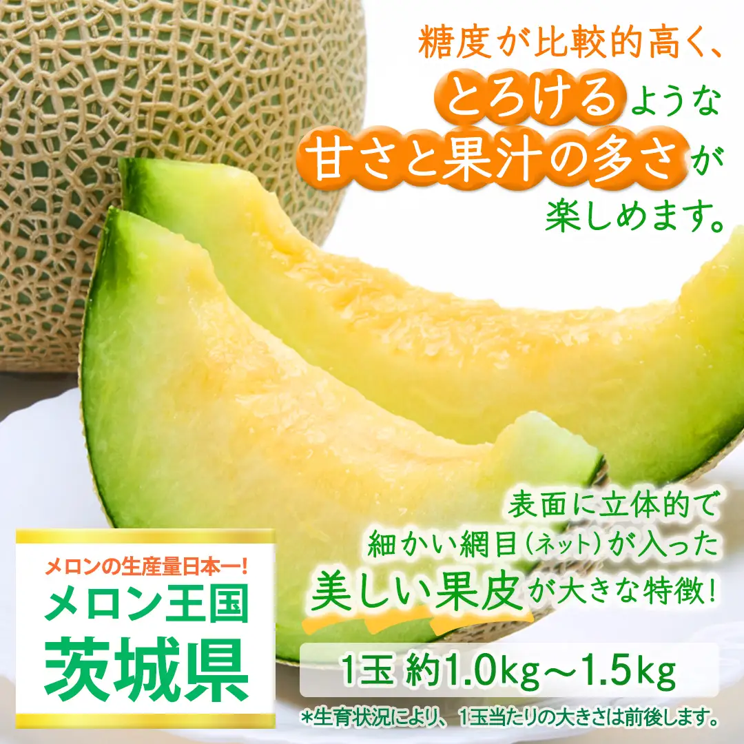 アールスメロン 3玉