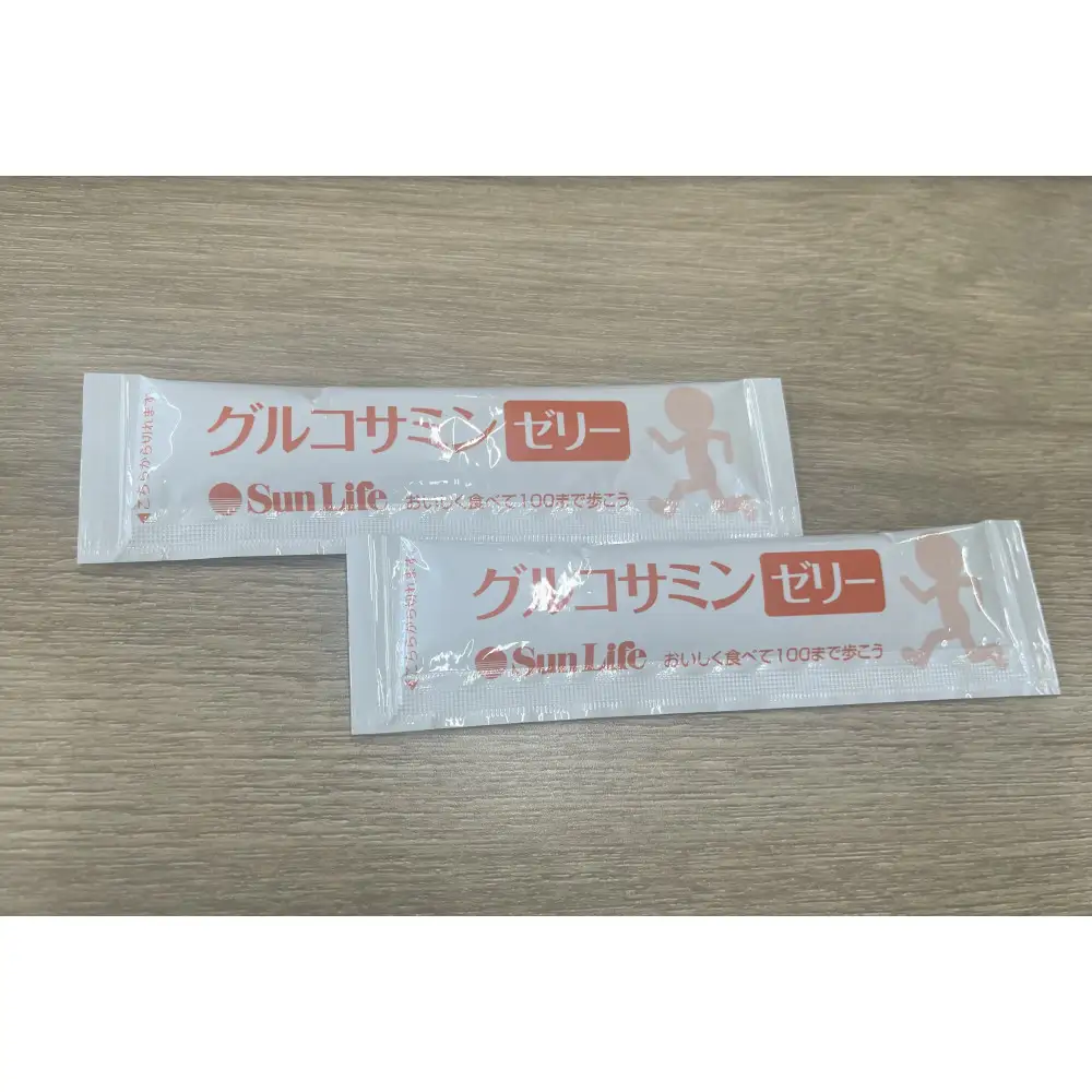 グルコサミンゼリー（15ｇ×30本）約1ヵ月分 2型コラーゲン