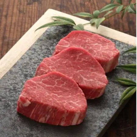 あか牛ヒレステーキ360g(120g×3枚)(益城町)【配送不可地域：離島】【1736787】