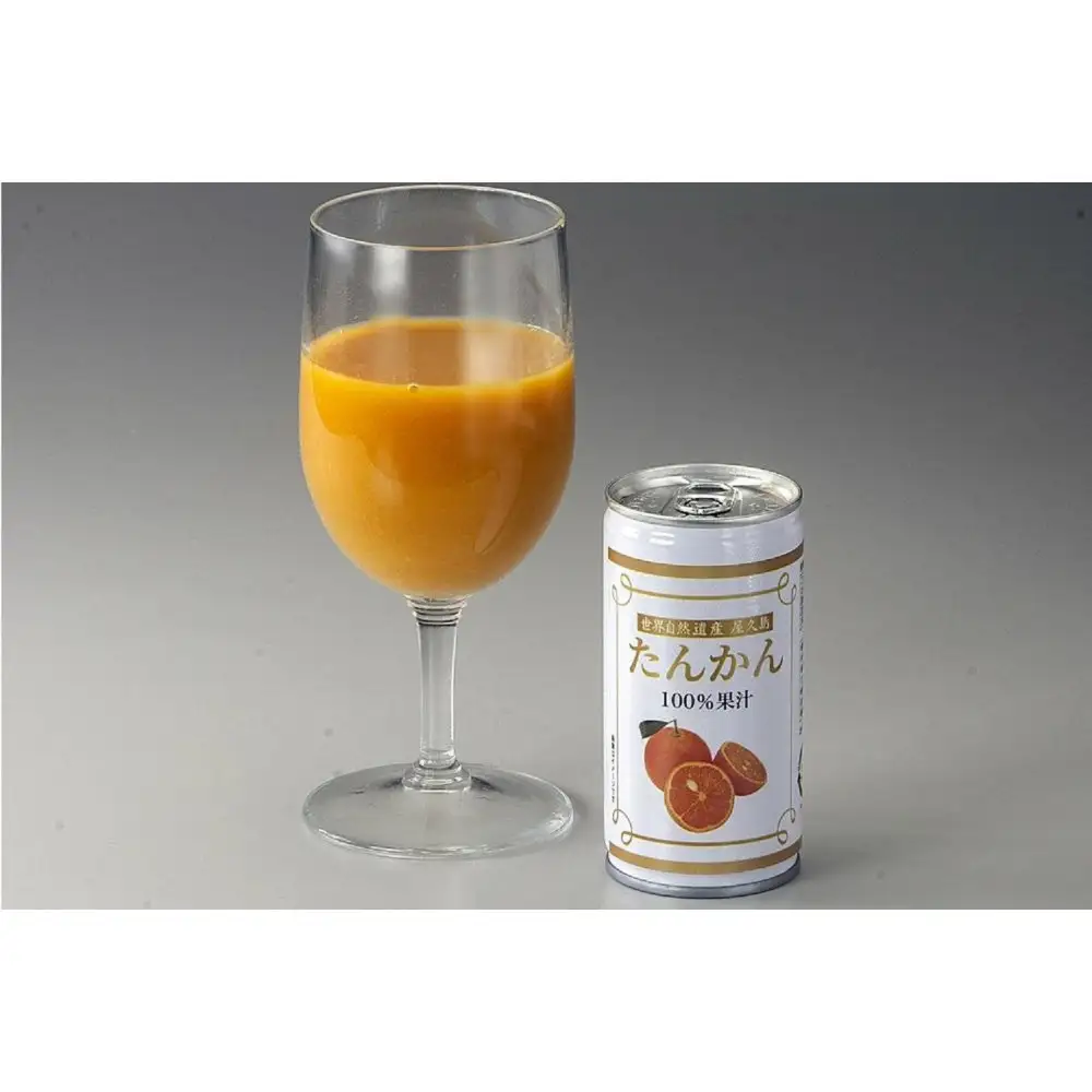 屋久島たんかんジュース 190ml×20本＜屋久島の恵み／果汁100% ストレートジュース＞