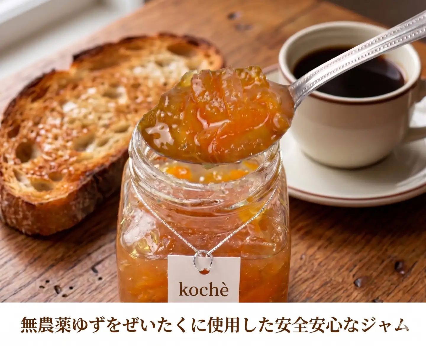 ゆずジャム 140g 無添加 【手作りジャム】
