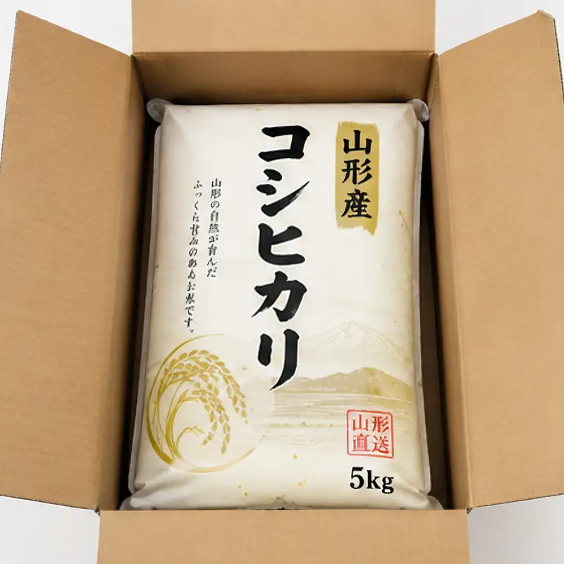 【令和8年産新米】 山形産 コシヒカリ 5kg FY26-081