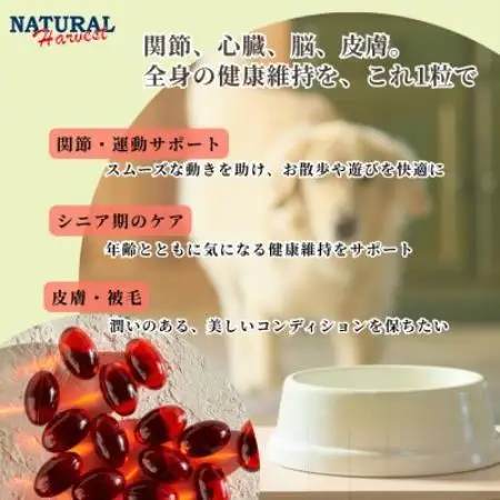 南極のオキアミ由来のクリルオイル 180粒【1728462】