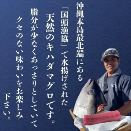 【沖縄県産】天然キハダマグロ 500g_マグロ_【配送不可地域：離島】【1579280】