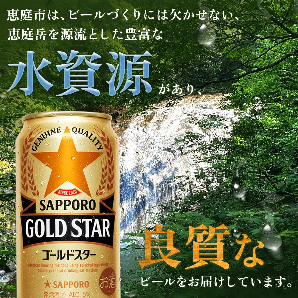 『定期便：全4回』GOLDSTAR 350ml×24本 ゴールドスター【880100051904】