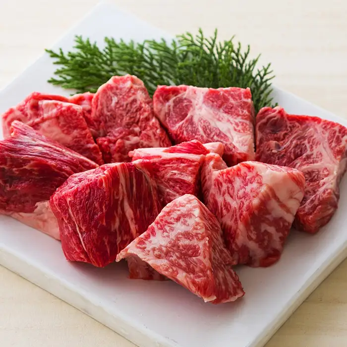 【お中元】鹿児島県産 黒毛和牛スネ肉 角切り 600g スネ肉【00-030-07-R8OC】