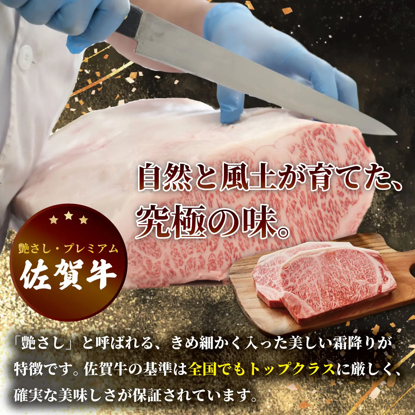佐賀牛ステーキ（モモ・ロースセット）：B210-028