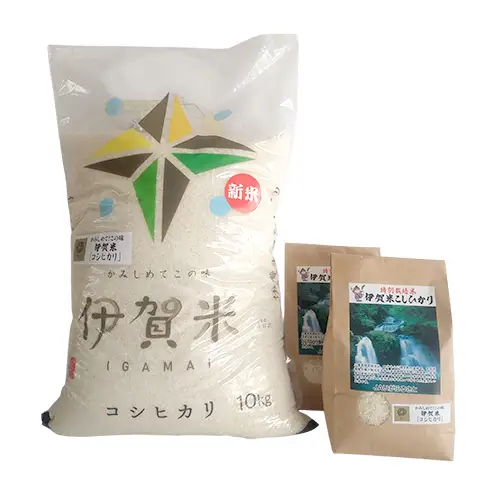 【精米】令和7年産　伊賀米コシヒカリ　10kg+特別米2kg　お米 米 白米 こしひかり ごはん 三重県 名張市