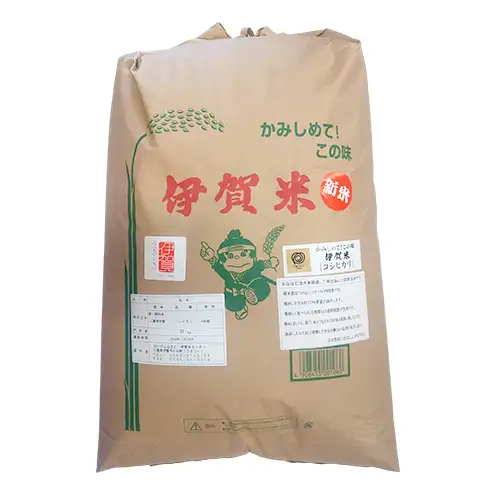 【玄米】令和7年産　伊賀米コシヒカリ　30kg　お米 米 こしひかり ごはん 三重県 名張市