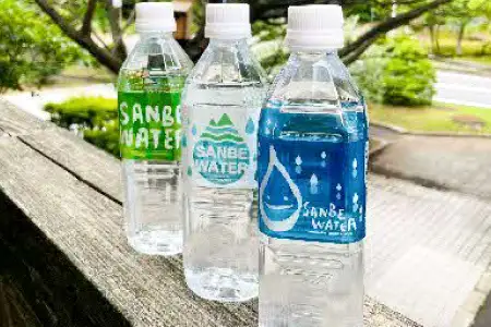 サンベウォーター（国立公園三瓶山の天然水） 【 天然水 水 500ml 24本 ミネラルウォーター シリカ水 鉱水 みず ペットボトル 】