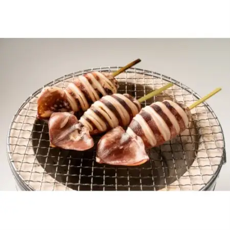 いか串(ボイルイカ串)30本(約3kg)　イカ焼きやBBQに!【配送不可地域：離島】【1731281】