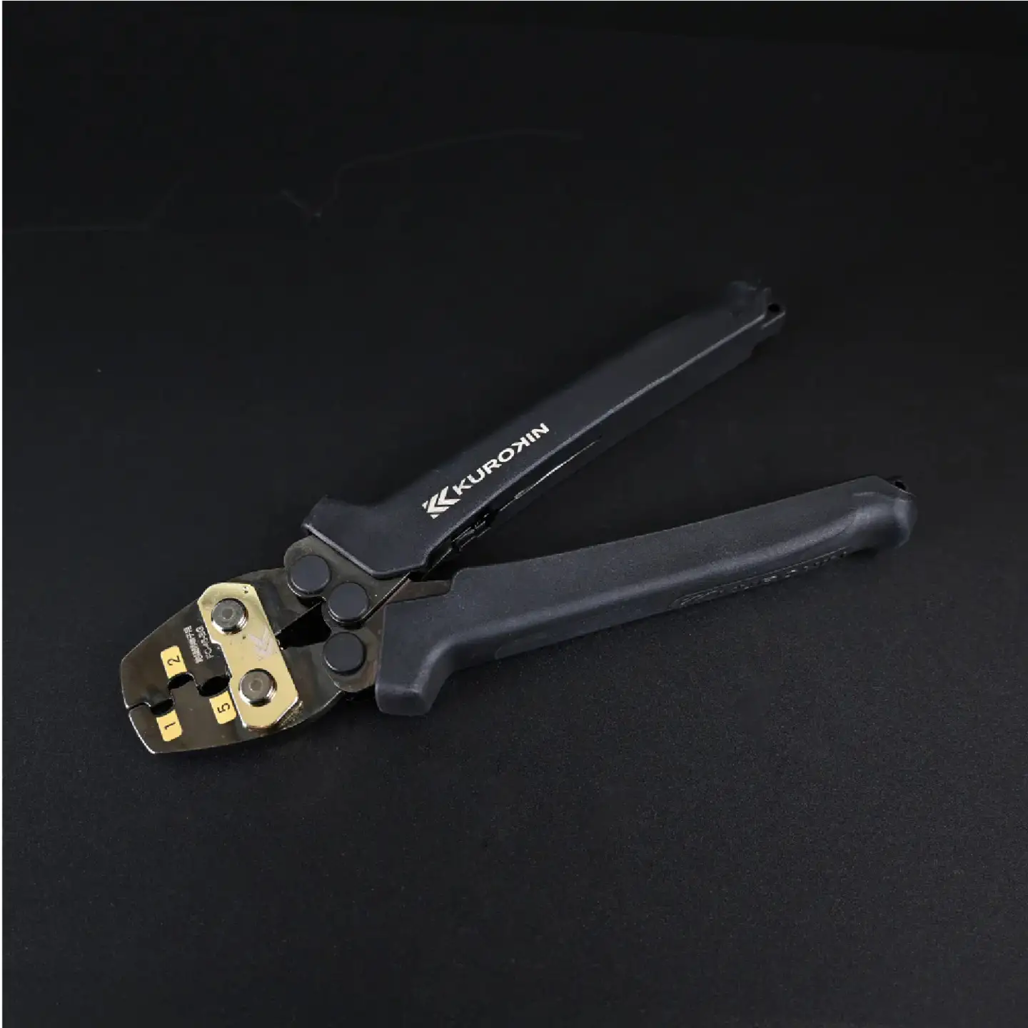圧着工具（絶縁被覆付閉端接続子用・黒金）FC-45-BG
