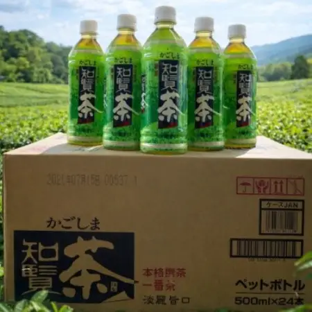 【かごしま知覧茶】　500mlペットボトル×24本入り【1737642】