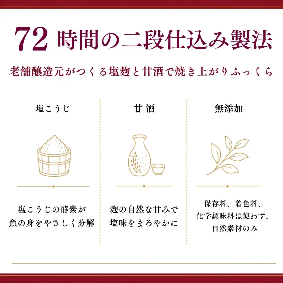 魚 塩麹漬け 鮭・鱈 ギフトセット 8切  塩麹 新潟県 小千谷市
