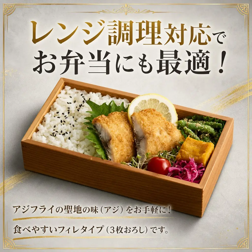 惣菜【レンジで簡単！】鷹島のアジフライ 16枚 お惣菜 お弁当【B4-137】