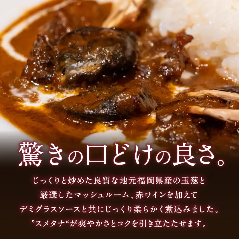 フレンチシェフがこだわって作った、高級ビーフストロガノフ（2食入り）【069-0011】