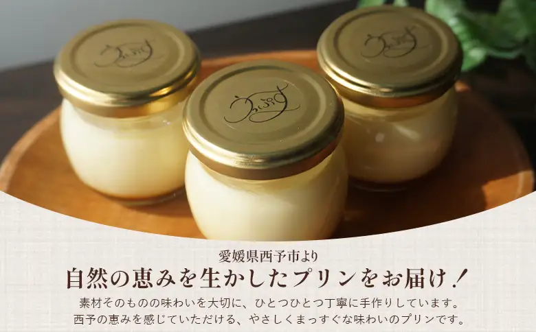 ＜うっぷすぷりん 5個入り＞『1か月以内に順次出荷予定』セット 詰め合わせ プリン スイーツ デザート お菓子 洋菓子 手作り カスタードプリン お取り寄せスイーツ なめらか おやつやうっぷす 愛媛県 西予市【冷蔵】UOU0001